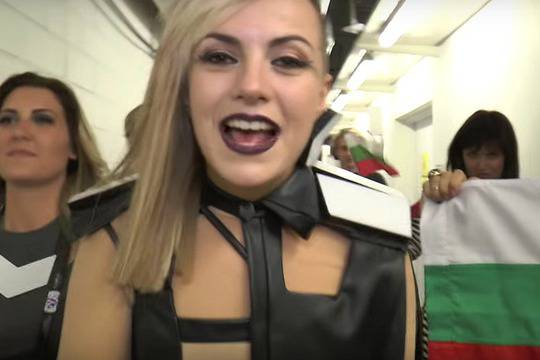 Как Поли Генова поздрави Украйна за първото място