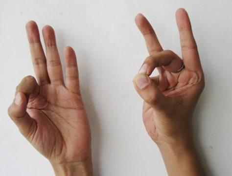 Мудра при болки в ставите, нервно напрежение, стрес и още…