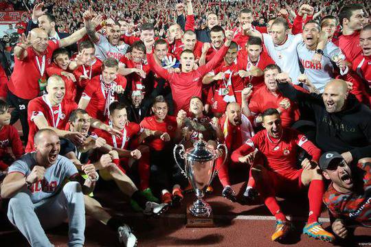 ЦСКА триумфира с Купата на България пред 35 хил. зрители