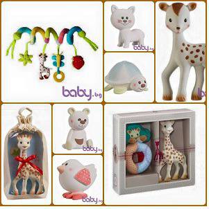 Жирафчето Софи си има нови приятелчета, запознайте се с Фанфан, Киви, Габи, Марго и Лазарос :)