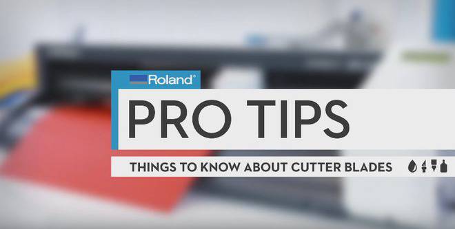 Важни съвети за ножовете за рязане на плотер