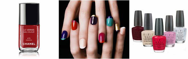 Маникюр в цветовете на дъгата