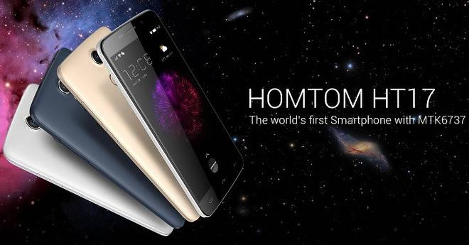 HomTom HT17 – евтин 4G смартфон с Android 6 и най-новия MTK6737 процесор