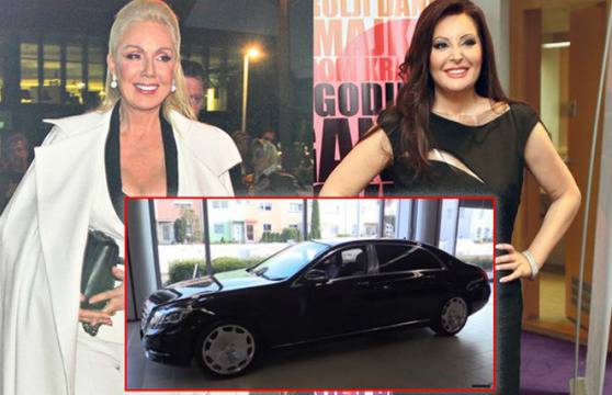 Драгана Миркович обзаведе Лепа Брена с чисто нов Maybach