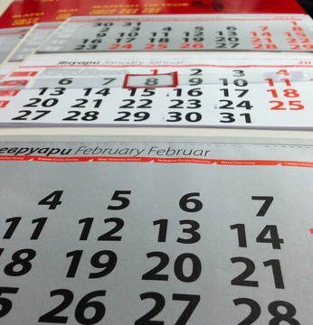 Рекламни календари – дизайн, печат и изработка