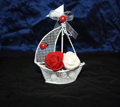 Аксесоар за Сватба и Кръщене – Кораб 02