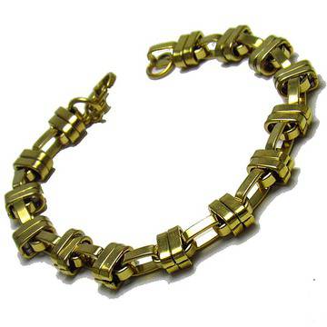 Стоманена гривна от висококачествена медицинска стомана – S109