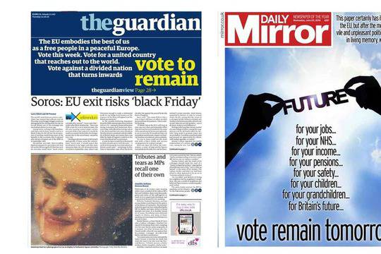 Кой е за и кой против британското еврочленство