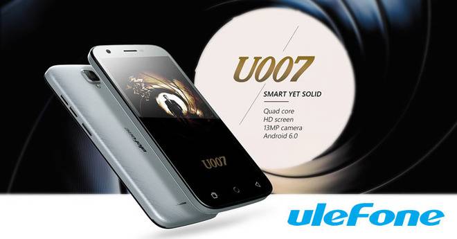 Ulefone U007 – бюджетен смартфон с Android 6 и Sony IMX149 Exmor камера