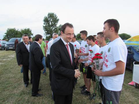 Мюфтията на Силистра Мюддесир Мехмед и Консулът на Турция посетиха село Черник