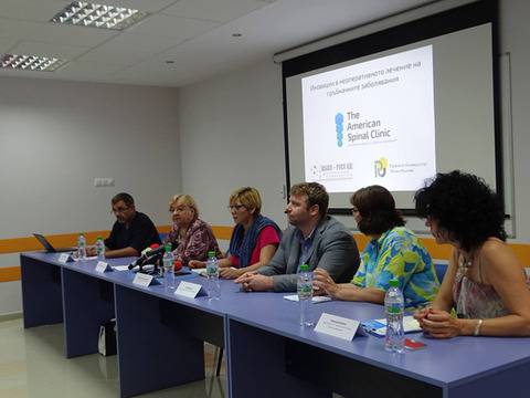 Стартира проект за партньорство между Американската клиника за гръбначни заболявания, Русенския Университет и…
