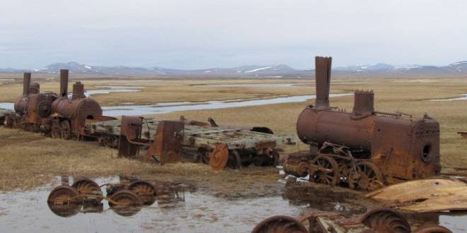 Гробището за влакове в Боливия (снимки)