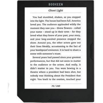 eBook четец Bookeen Cybook Muse FrontLight, E Ink® Carta, HD, 213dpi, 4GB, Wi-Fi, Черен