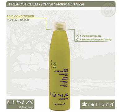 Rolland Una Acid Shampoo Неутрализииращ кисел шампоан за след боядисване на косата 1000ml