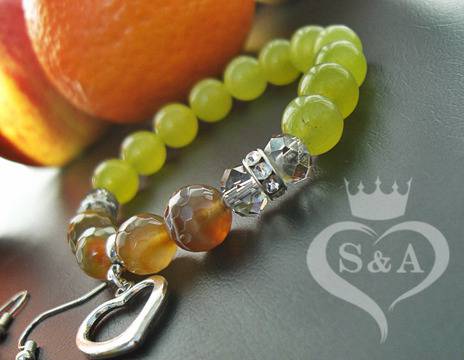 Гривна Smoky с Подарък Обеци