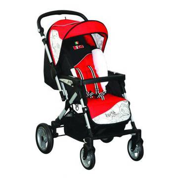 Детска количка Kiddo ROMA 1001, червена