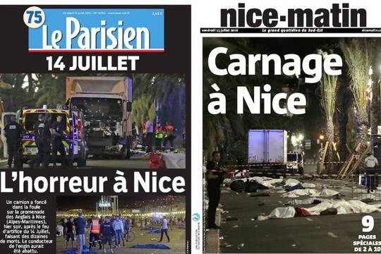 Терорист окървави Ница на 14 юли