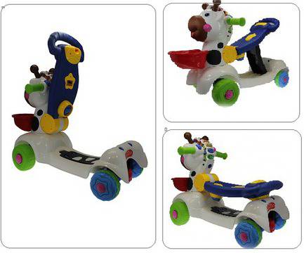 Играчка M-Toys Ride On за бебета 3 в 1