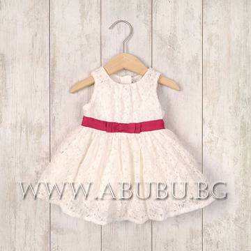 Нежна дантелена детска рокля