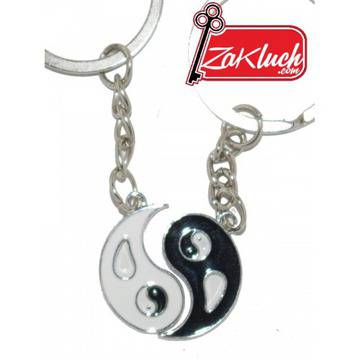 Ин – Ян – ключодържател от две части