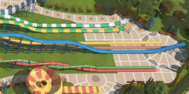 Най-дългите пързалки на Балканите в новия аквапарк на Поморие