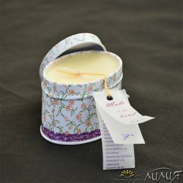 Подаръци и сувенири – Ароматна свещ в метална кутия – Онлайн Магазин за Цветя Лилия-Доставка Цветя София-Доставка Букети…