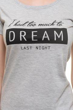 Дамска тениска YEPME, Принт „I had too much to dream last night“