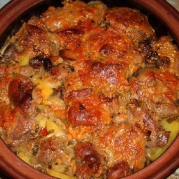 Заек в гювеч