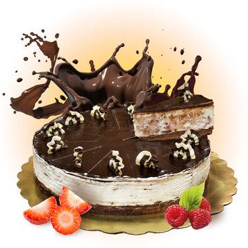 Торта с ягоди или малини