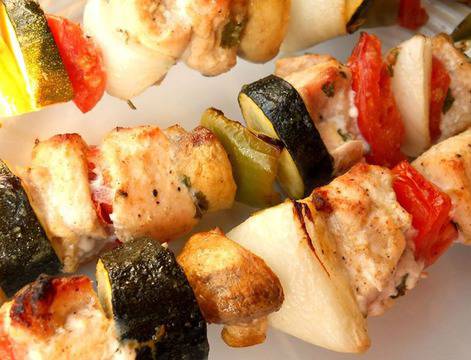 Пилешки шишчета Мексикана