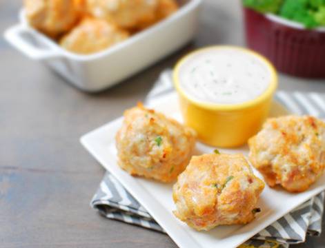 Хрупкави печени картофени кюфтенца