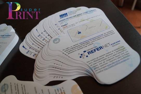 Печат на флаери