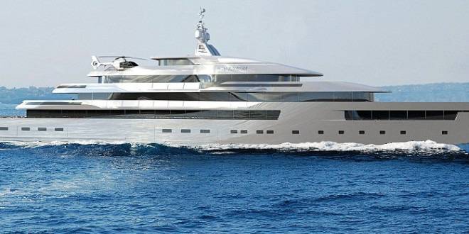 Яхта със СПА, казино и мини подводница