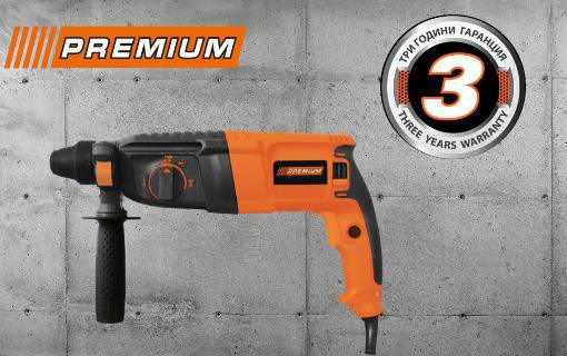 Перфоратор 800W SDS+ Premium