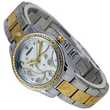 Дамски часовник AKSEPT 2048-3. Стоманена верижка