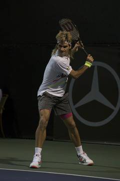 Роджър Федерер в различни роли за „Мерцедес“