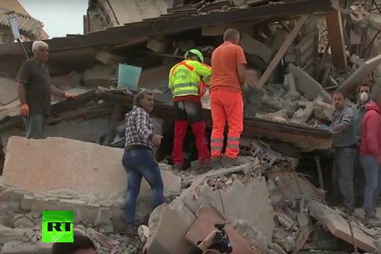 Стотици жертви след разрушителното земетресение в Италия