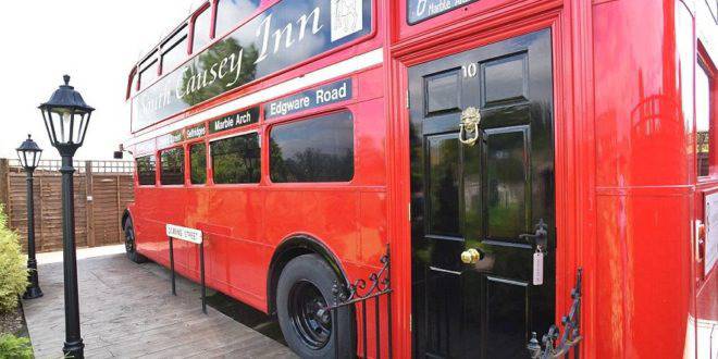 Двуетажен автобус стана луксозен хотел