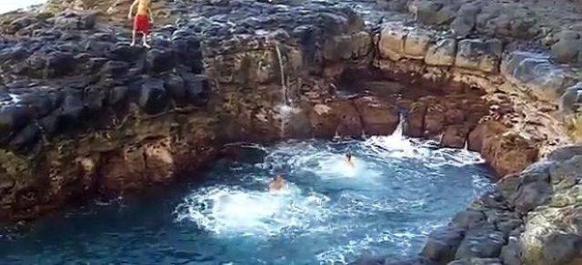 Хаваите: Басейн на смъртта, почти невъзможно е да се излезе