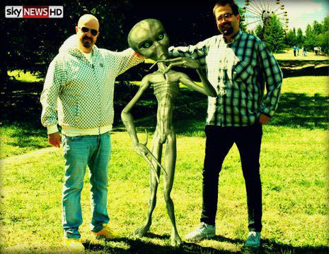 Откриха извънземно в Чернобил