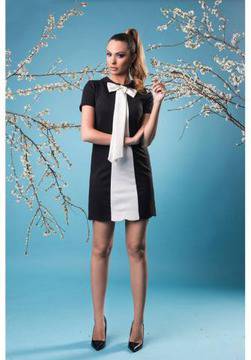 Рокля в черно и бяло