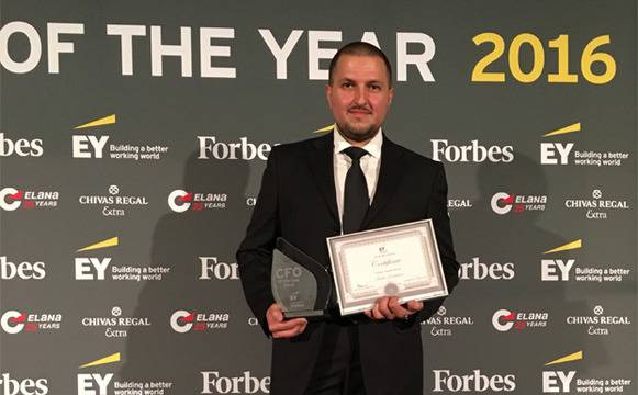 Ивелин Камбуров от Кредисимо взе награда за финансов директор на годината