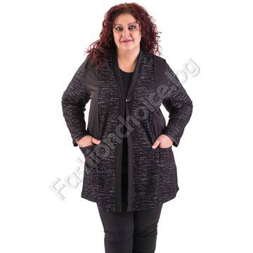 Разкошна макси жилетка с едно копченце за акцент