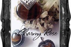 Комплект бижута Тигрово Око – Amelia