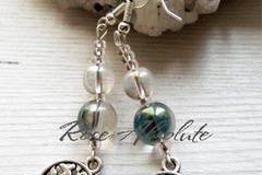 Tree of Life – Дизайнерски обици от стъклени мъниста Murano Glass в кутийка