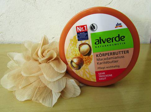 Review: Alverde масло за тяло с макадамия и карите