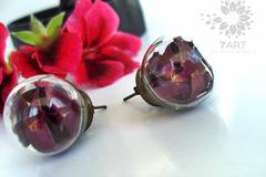 Елегантни Обеци Със Сухи Цветя