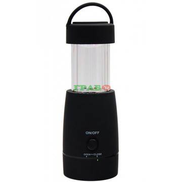 Светодиоден гумиран фенер с телескопичен цилиндър и кукичка за закачване