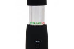 Светодиоден гумиран фенер с телескопичен цилиндър и кукичка за закачване