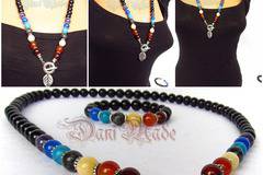 Дамски комплект Седем чакри и Оникс – DM-1014